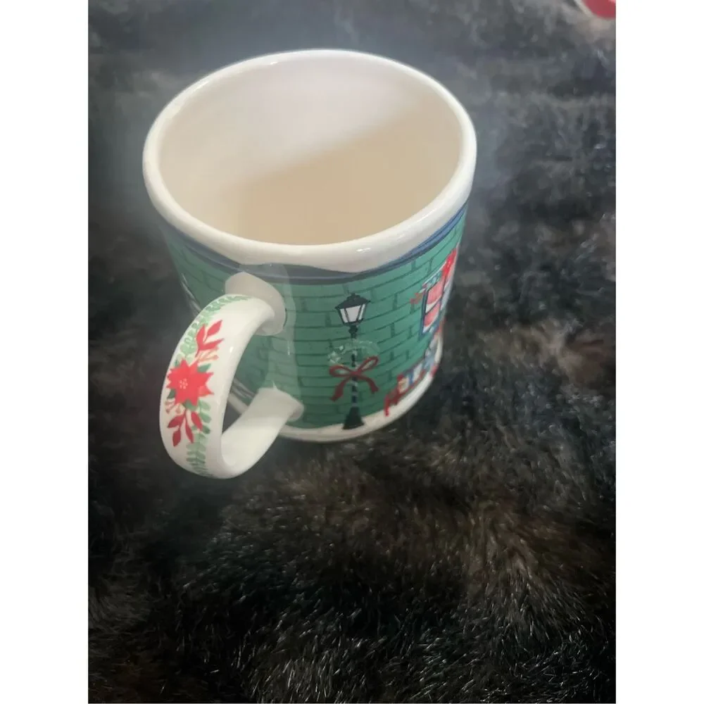 Sur La Table Holiday General Store Mug Christmas